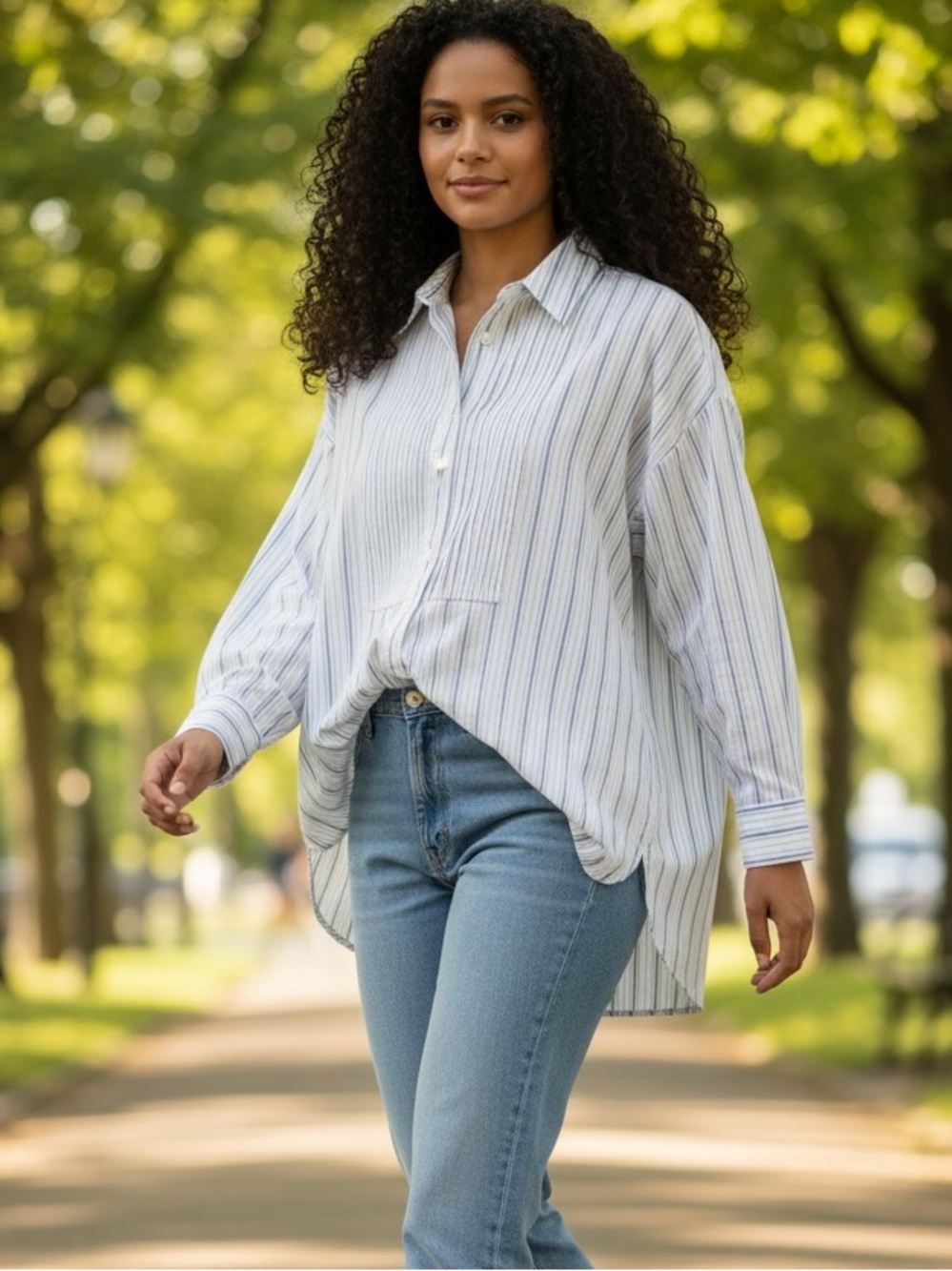 NWT Madewell Tuxedo Button-Up Shirt in Poplin size XXS